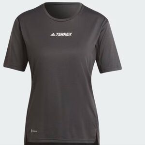 Adidas Terrex Aeroready T-shirt Dark Gray Large